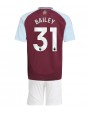 Billige Aston Villa Leon Bailey #31 Hjemmedraktsett Barn 2024-25 Kortermet (+ Korte bukser)